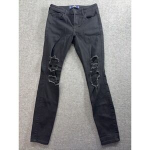 Hollister Women's Jeans Black High Rise, Super Skinny W27 L28 5R